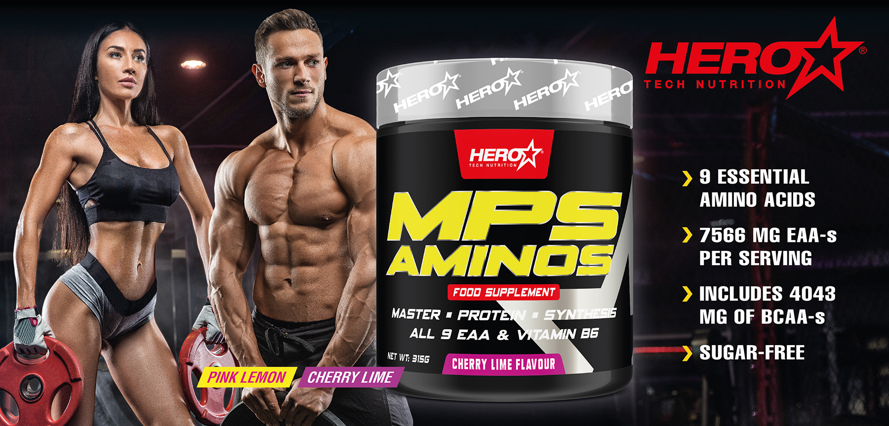 MPS AMINOS Essential amino acids HERO TECH NUTRITION HEROTECHNUTRITION